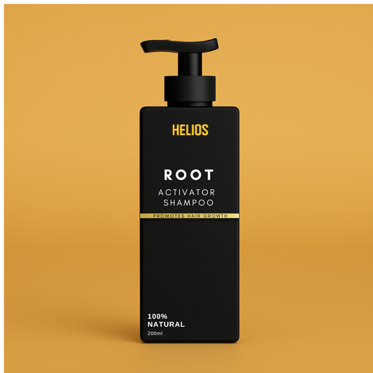 Shampooing activateur de racines HELIOS pour hommes contre la perte de cheveux